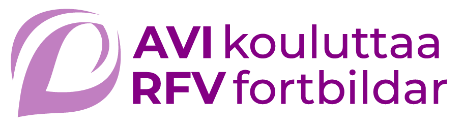 Aluehallintoviraston AVI kouluttaa -logo